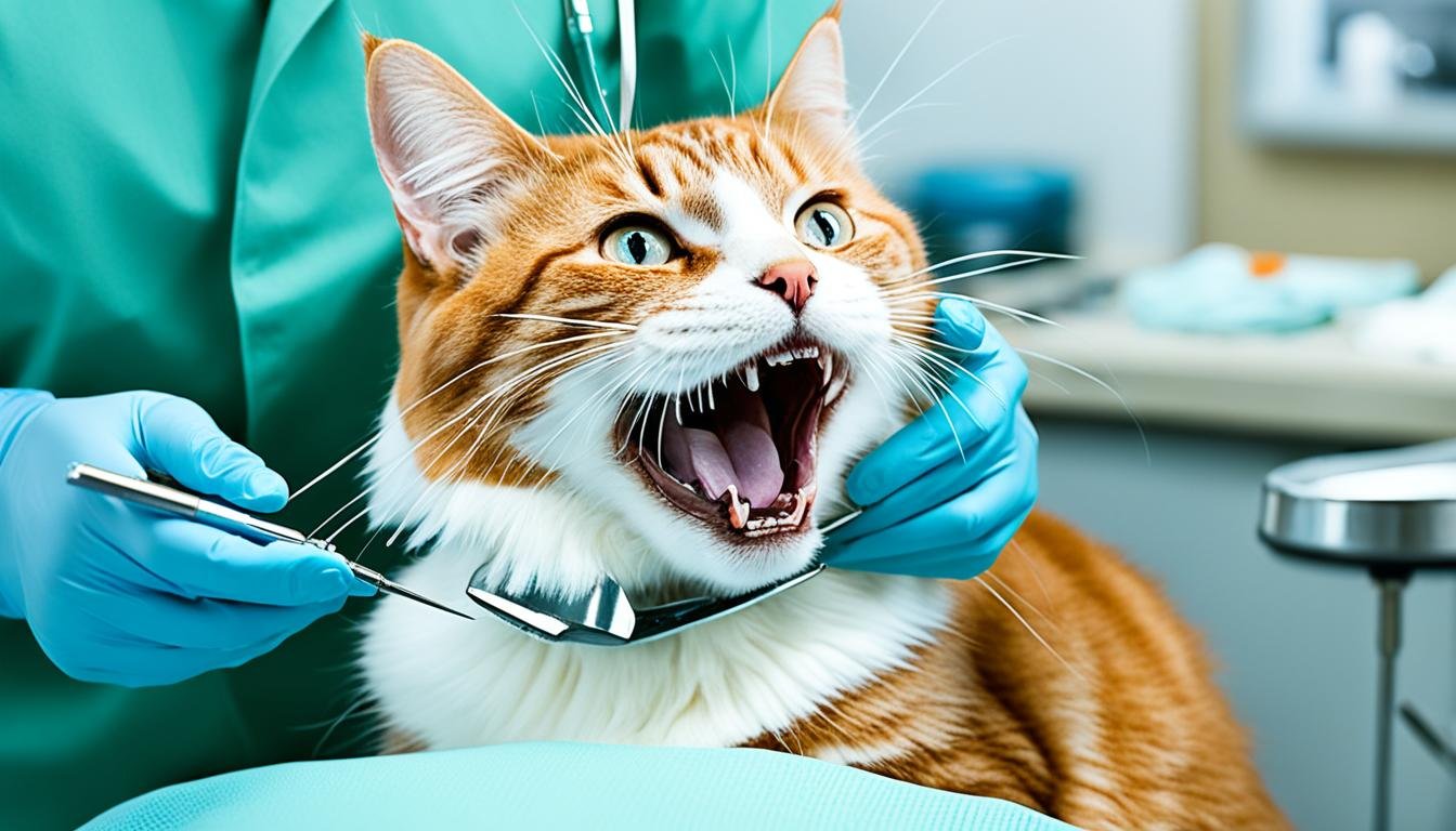 igiene dentale gatto